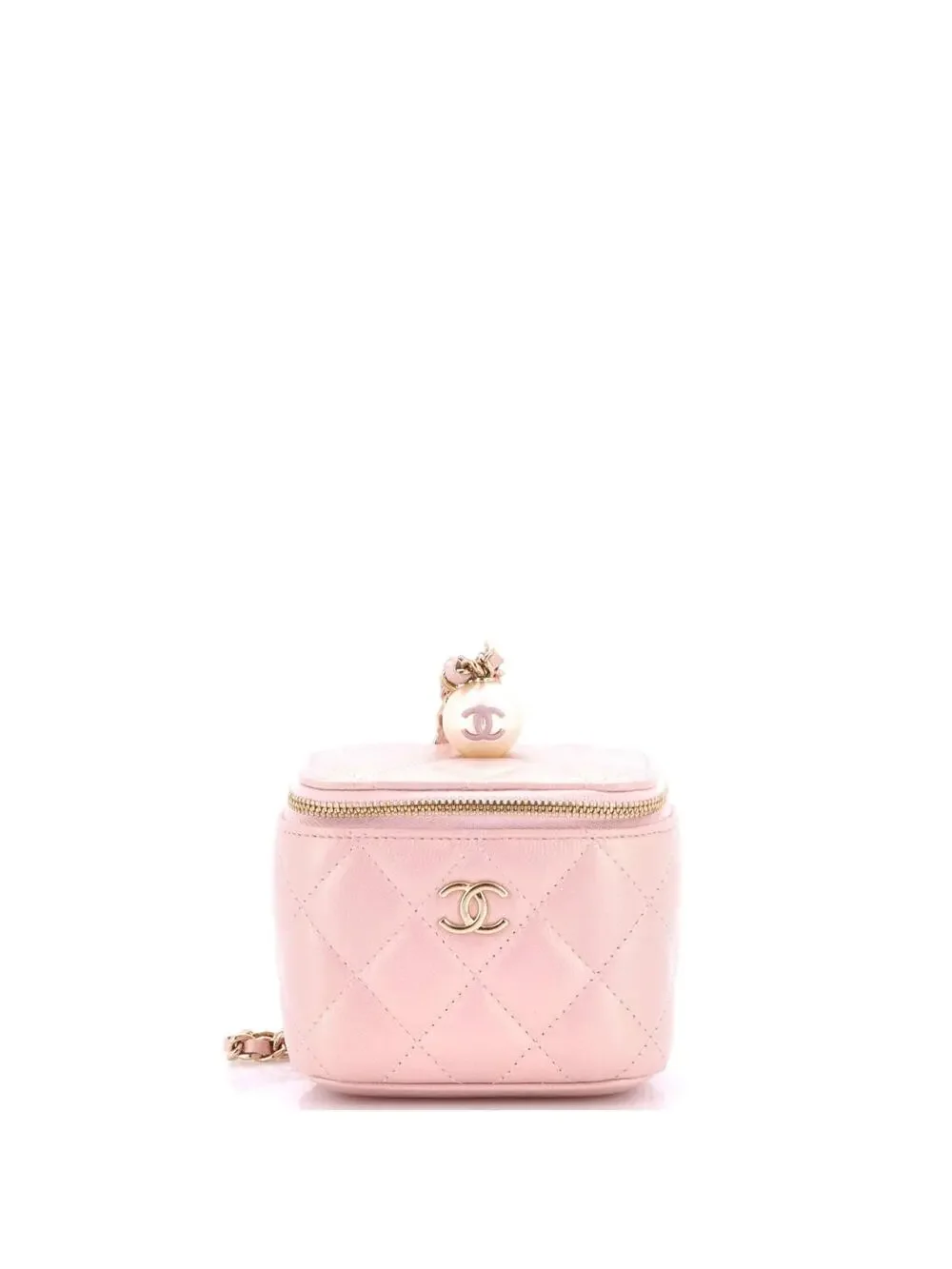 Chanel Classic Pearl Vanity Case With #307036C25B