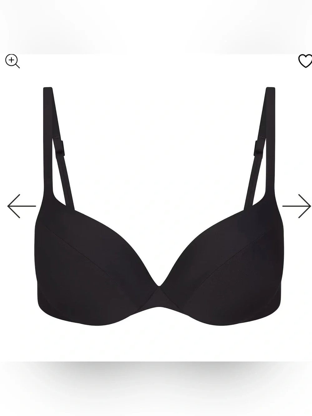 SKIMS *new* Ultimate Push Up Tie Back Bikini Top 12 - 34F, 32FF, 36E
