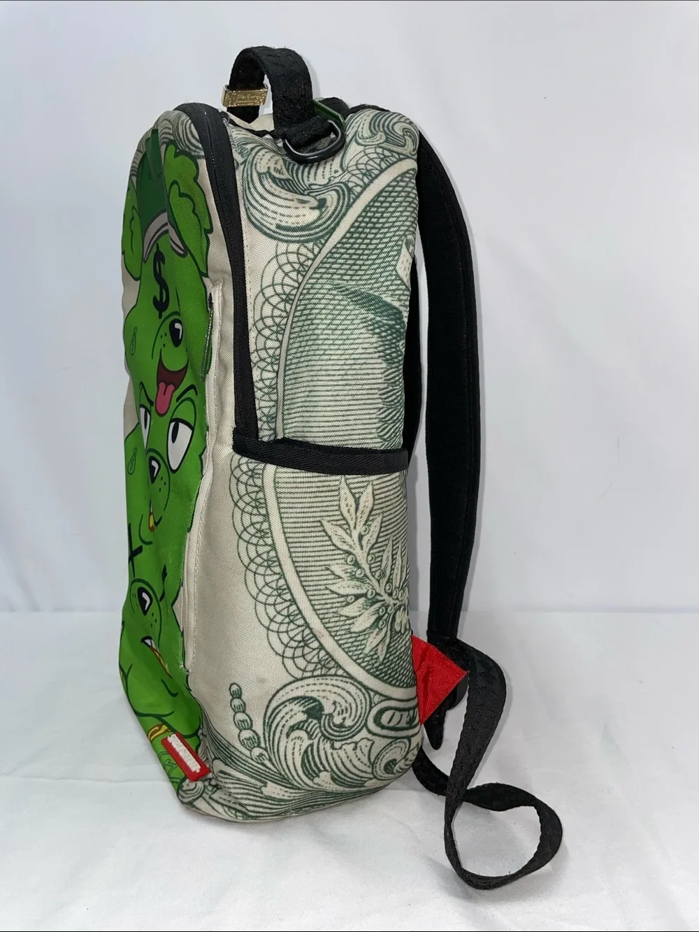 Sprayground seeing **this money