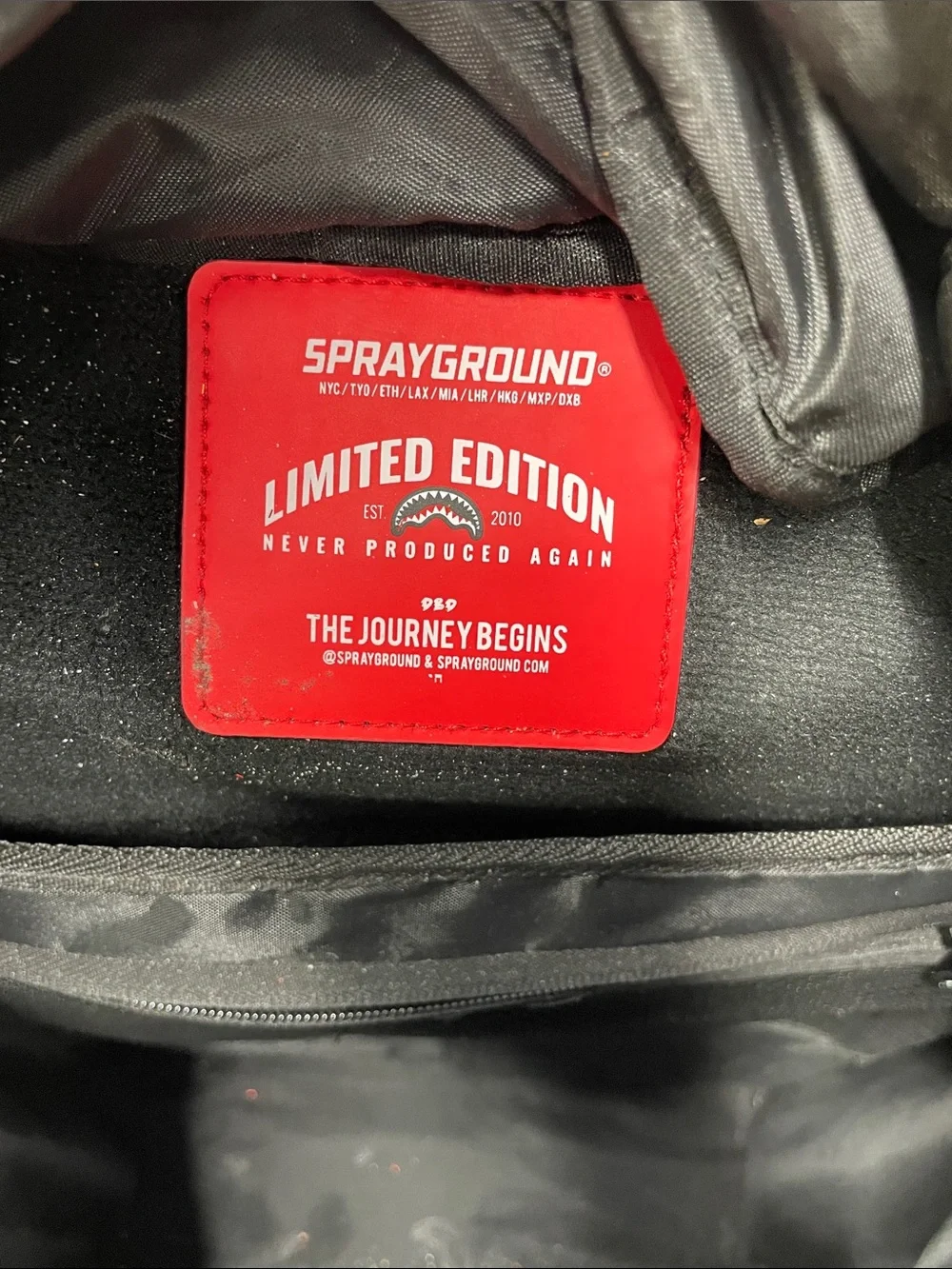 Sprayground adjustable seeing