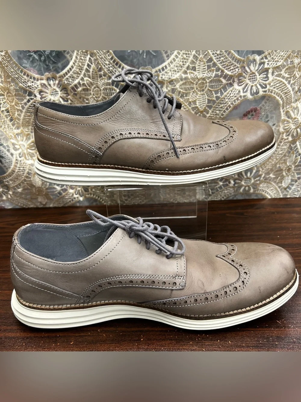 Cole Haan Men's ØriginalGrand Wingtip Derby Shoes - Size 10