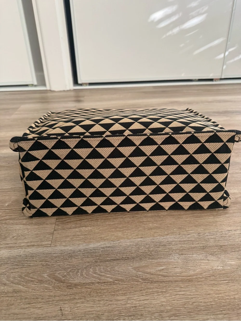 Prada symbole shopper tote bag