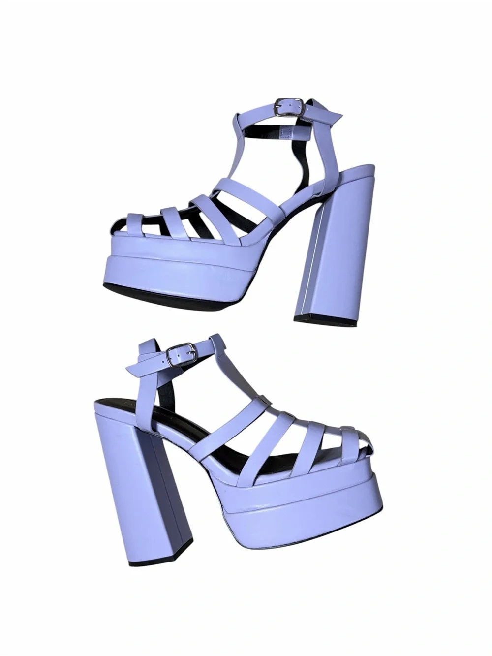 Fashion Nova Lavender Alessia Platform Heels Womens 8.5