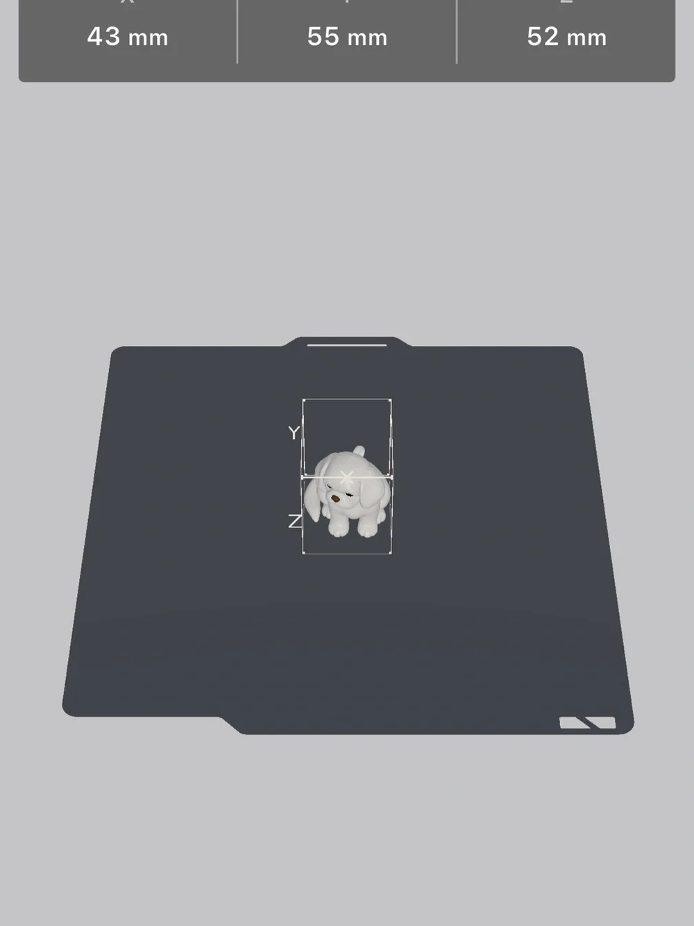 Shih Tzu Dog Keychain Charm - Mini White Puppy Pocket Pet - New