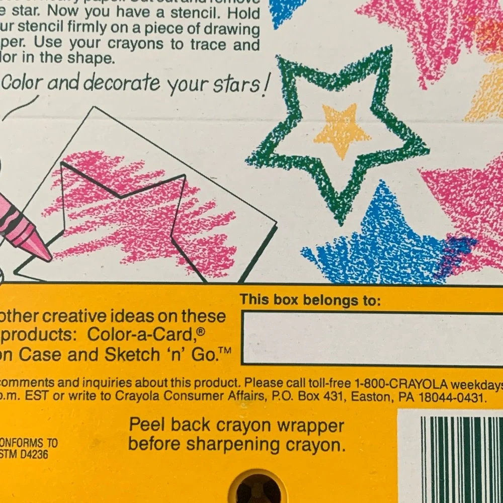 Crayola 1990 collector’s