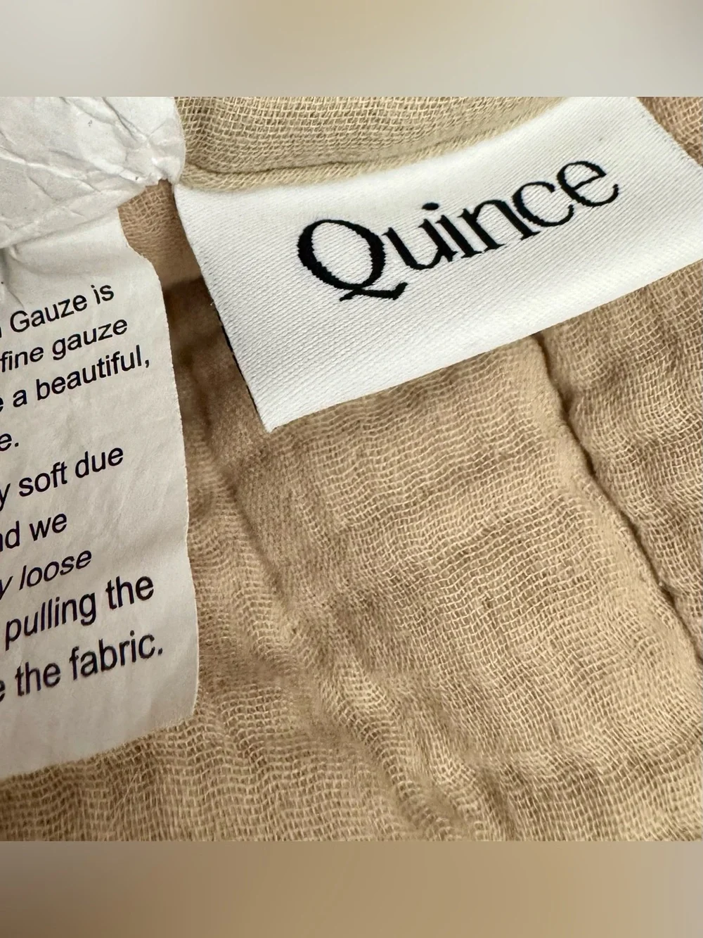 Quince 🤎soft quilted