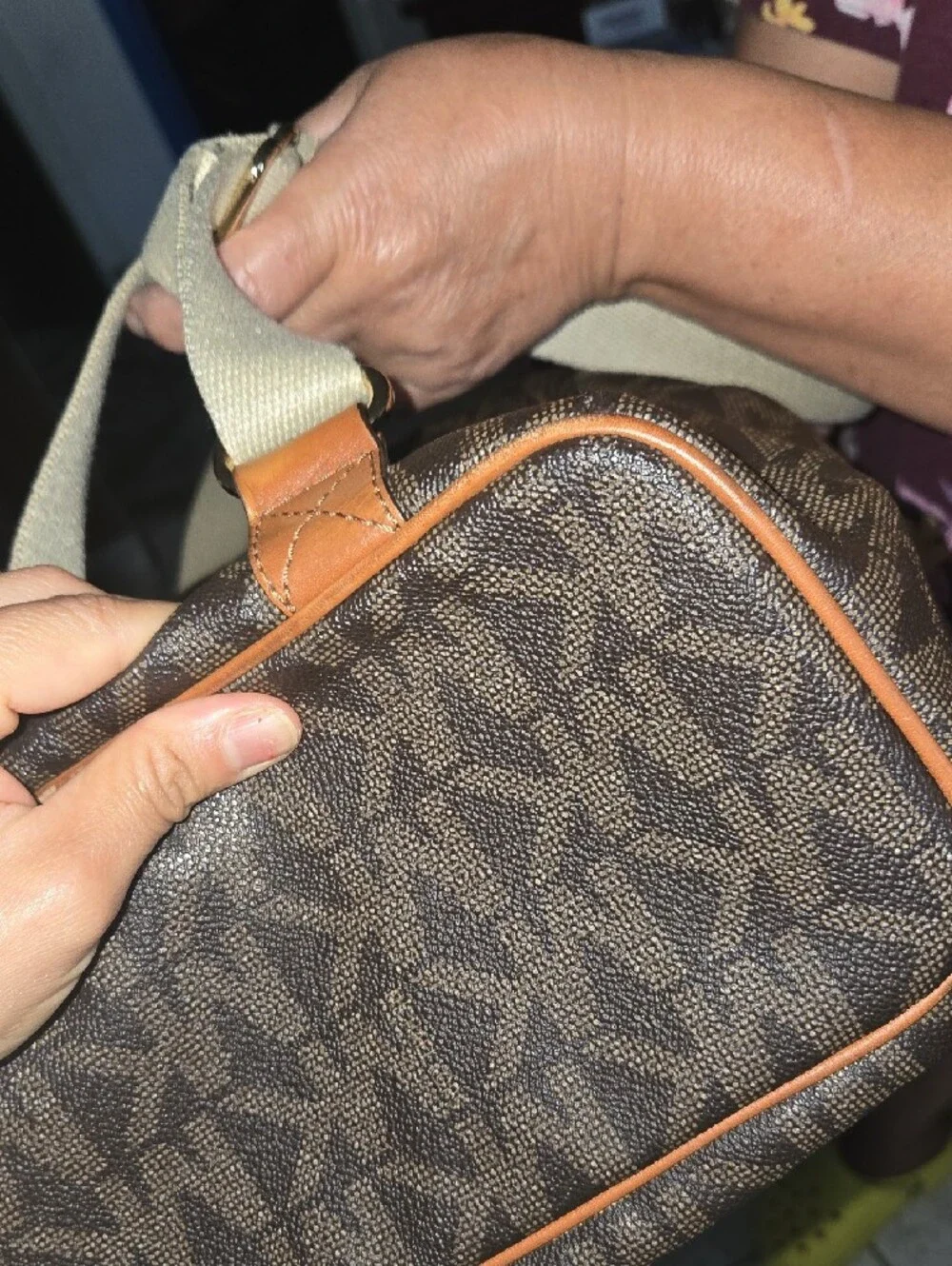 Michael Kors all maintained brown