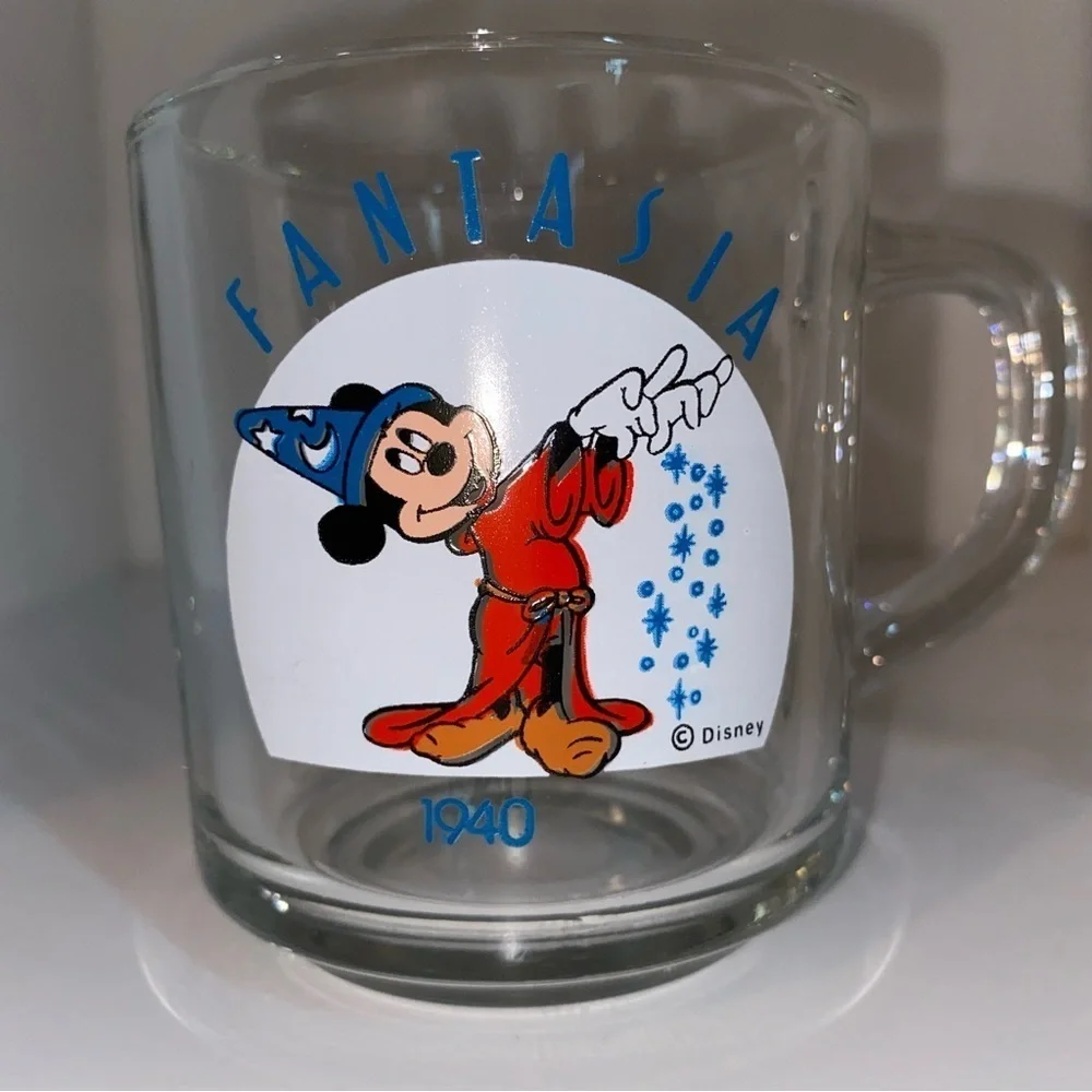 Fantasia 1940 Glass Cup