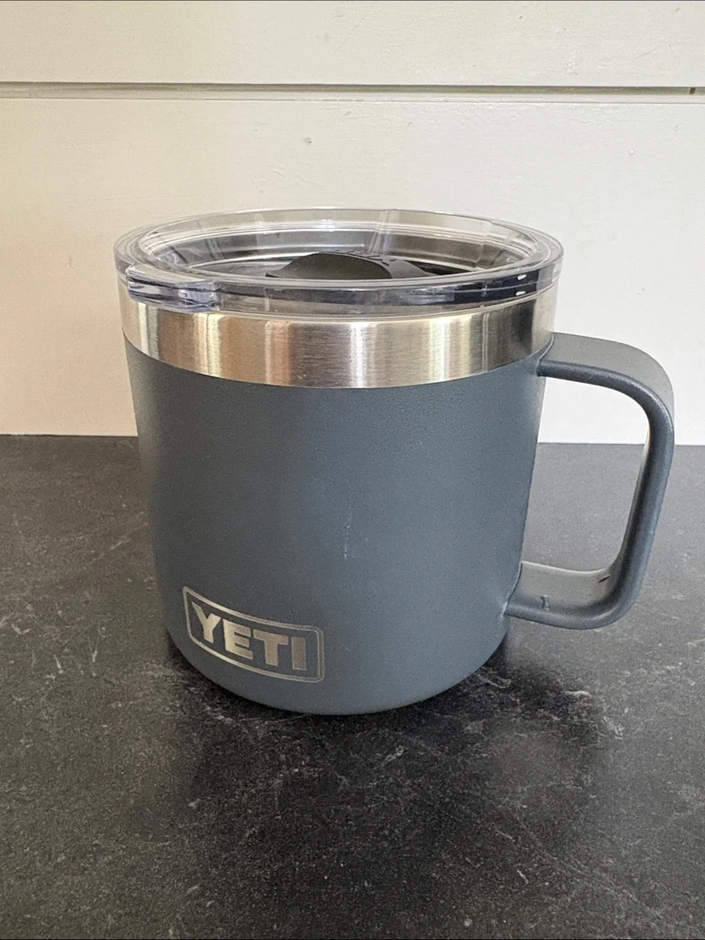 YETI Rambler 14 oz Mug with Lid - Slate
