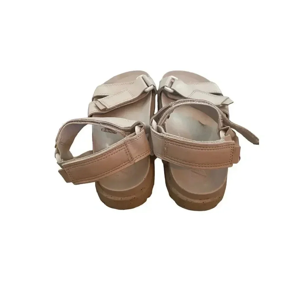 Zara strappy additional tan