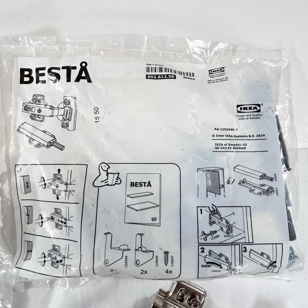 IKEA pack hinges