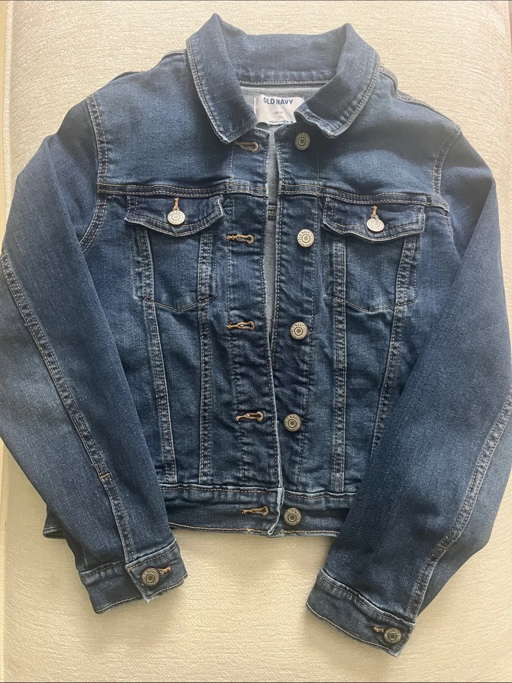 Old Navy Girls Blue Denim Jean Jacket
