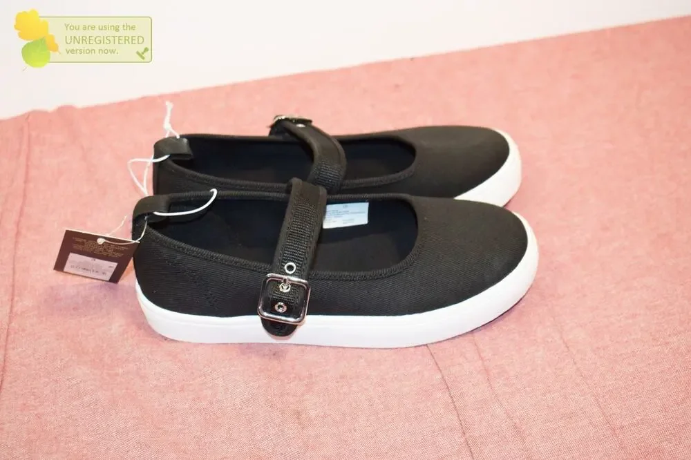 art class Girls' Calantha Slip On Mary Jane Sneakers Size 3