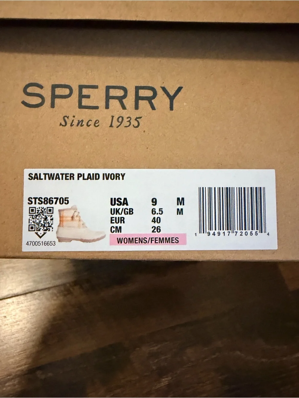 Sperry waterproof duck