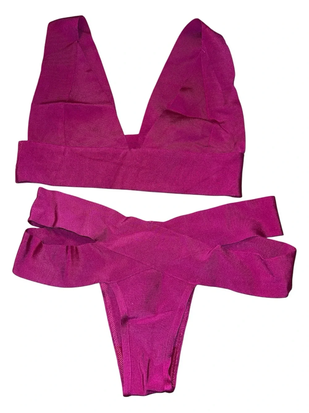 Skims Lollipop Bikini Lounge Set with sarong