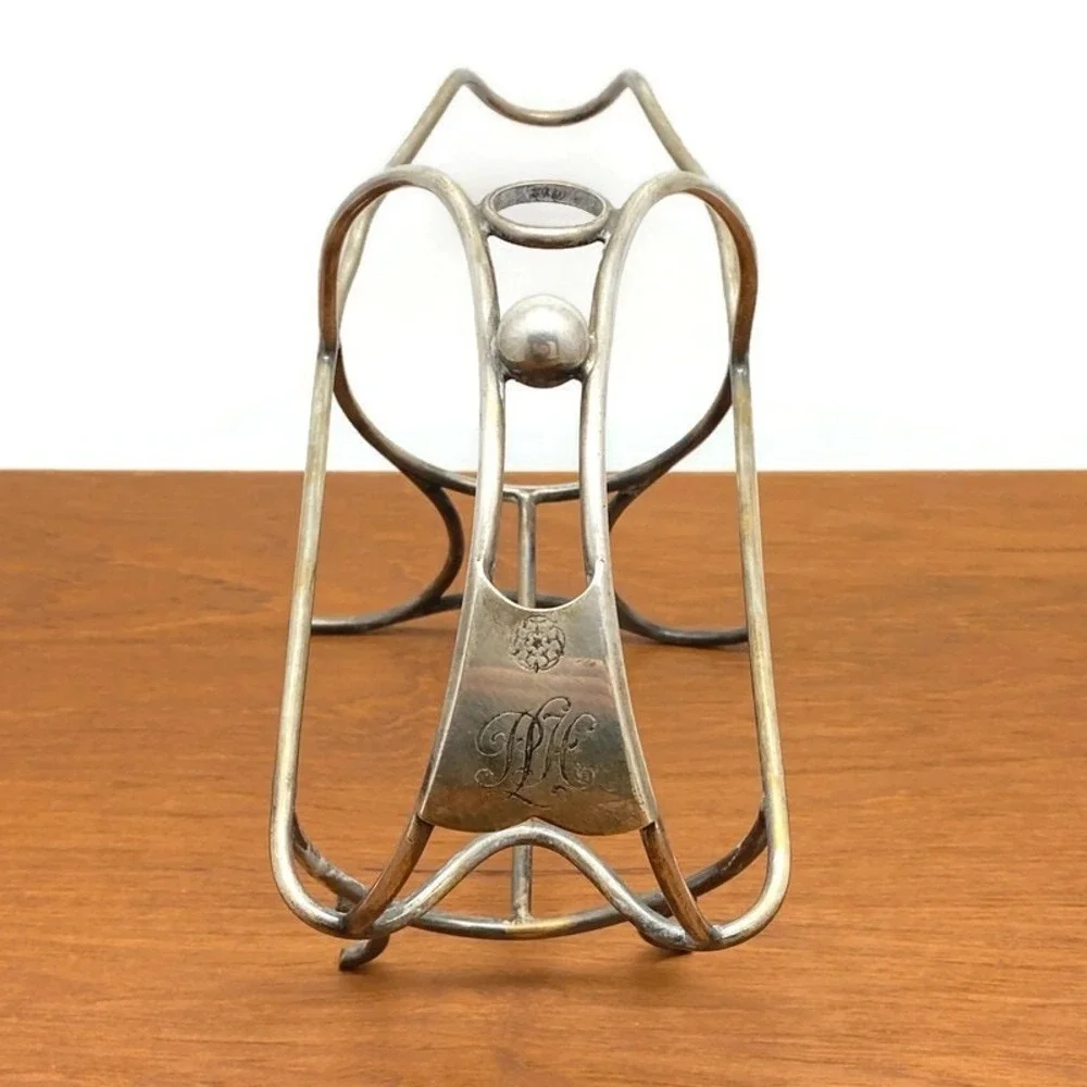 Mappin & Webb silverplate rack back