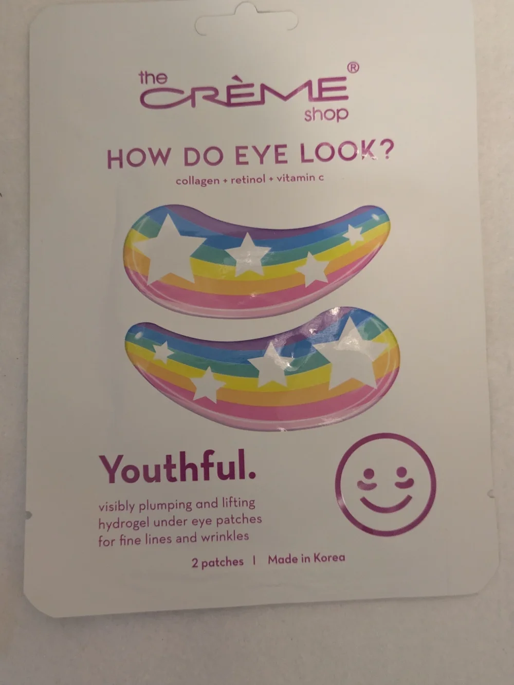 The Crème Shop Eye Masks + Cleansing Wipes & Makeup Set - Pink/Black/Blue NWT