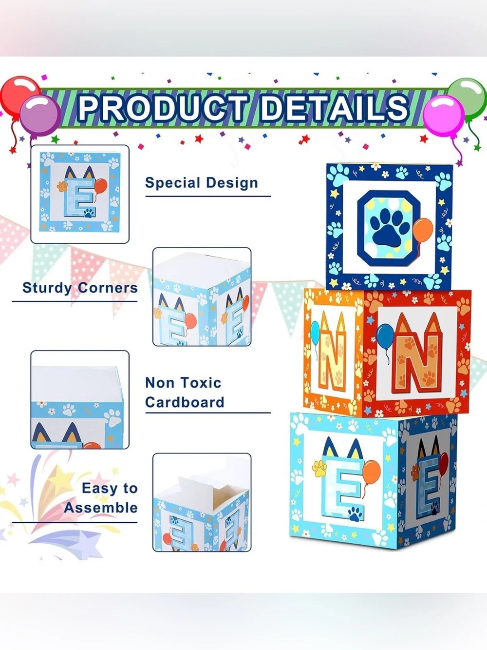 N/A stackable boxes