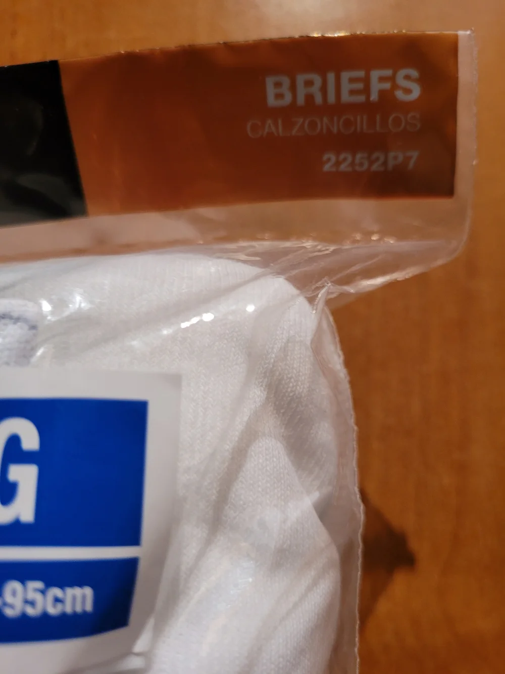 Hanes Men's White Tagless Briefs 7 Pairs Size 36-38 NWT