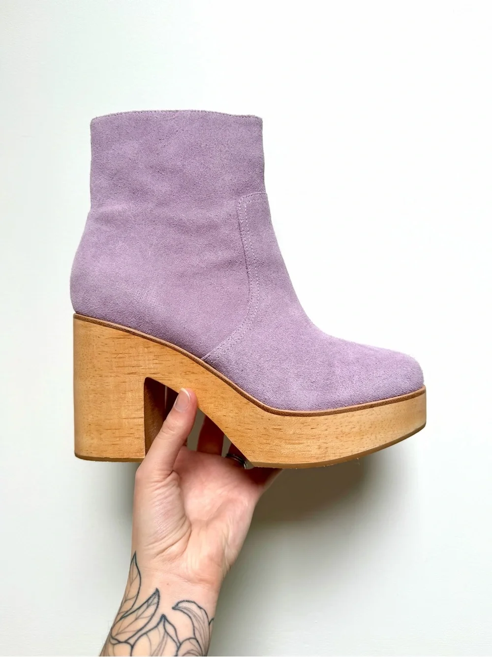 Charlotte Stone textured suede