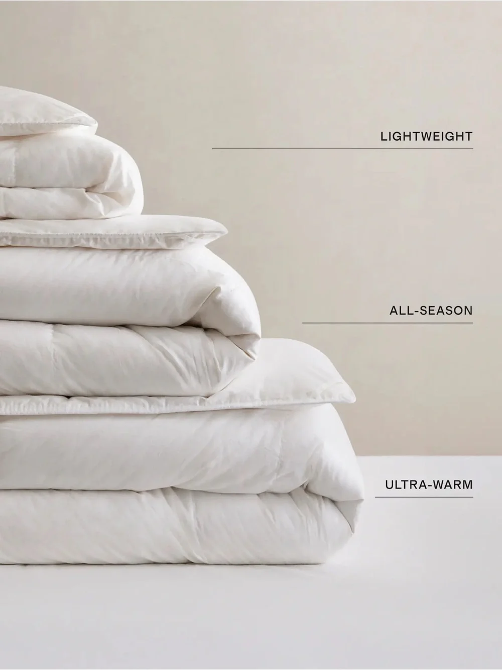 New Quince Premium Duck Down Duvet Insert Comforter Full/Queen All Seasons $204