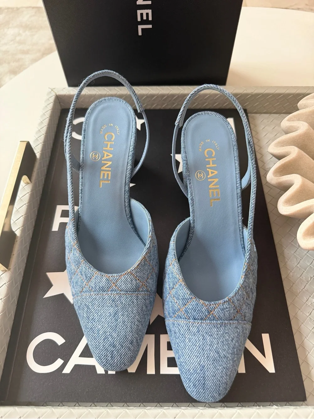 CHANEL light blue