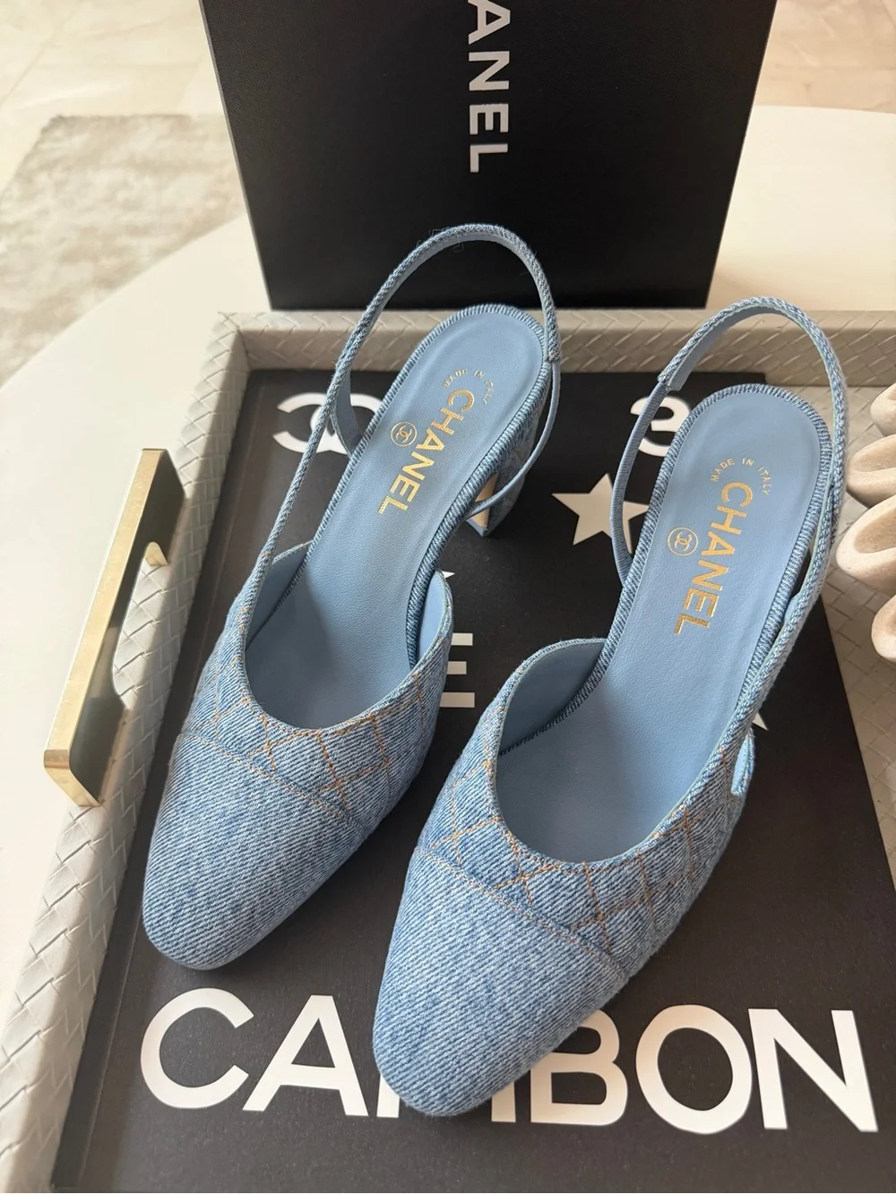 CHANEL light blue