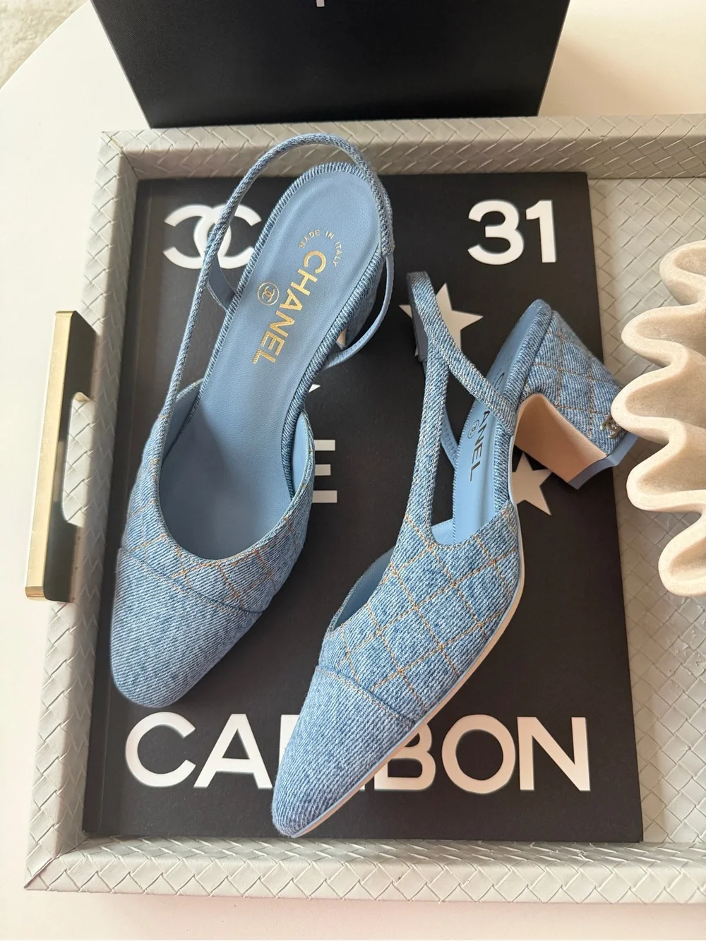 CHANEL light blue