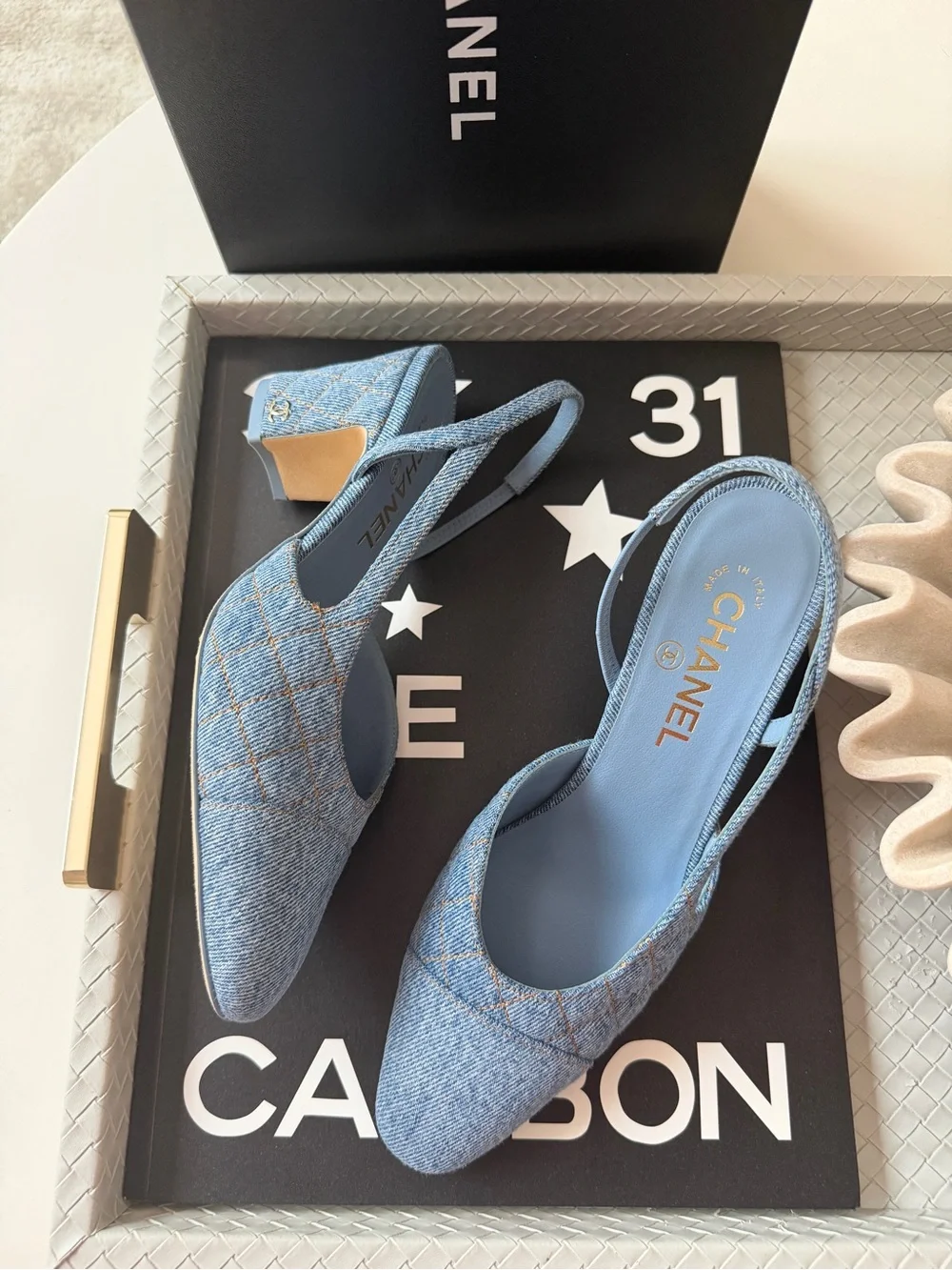 CHANEL light blue