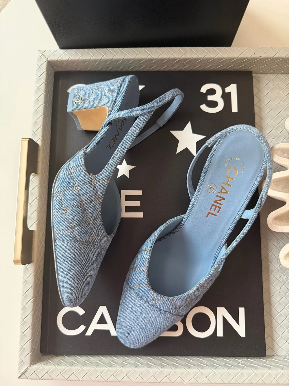 CHANEL light blue