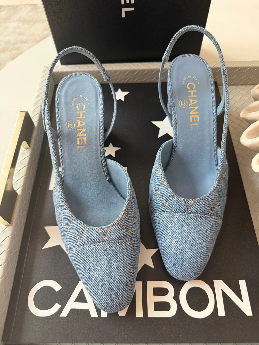 CHANEL light blue
