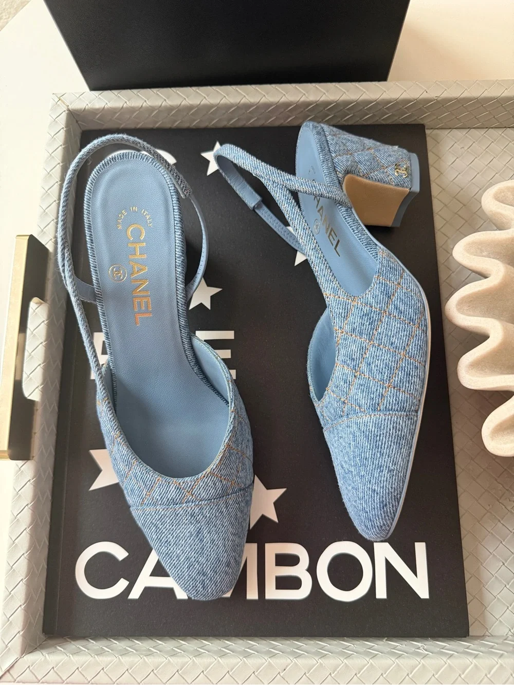 CHANEL light blue