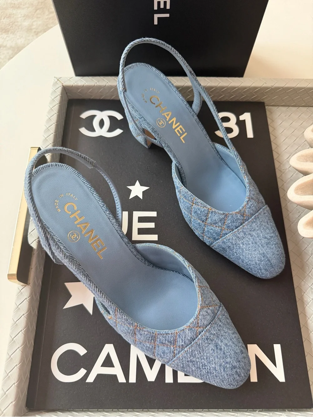 CHANEL light blue