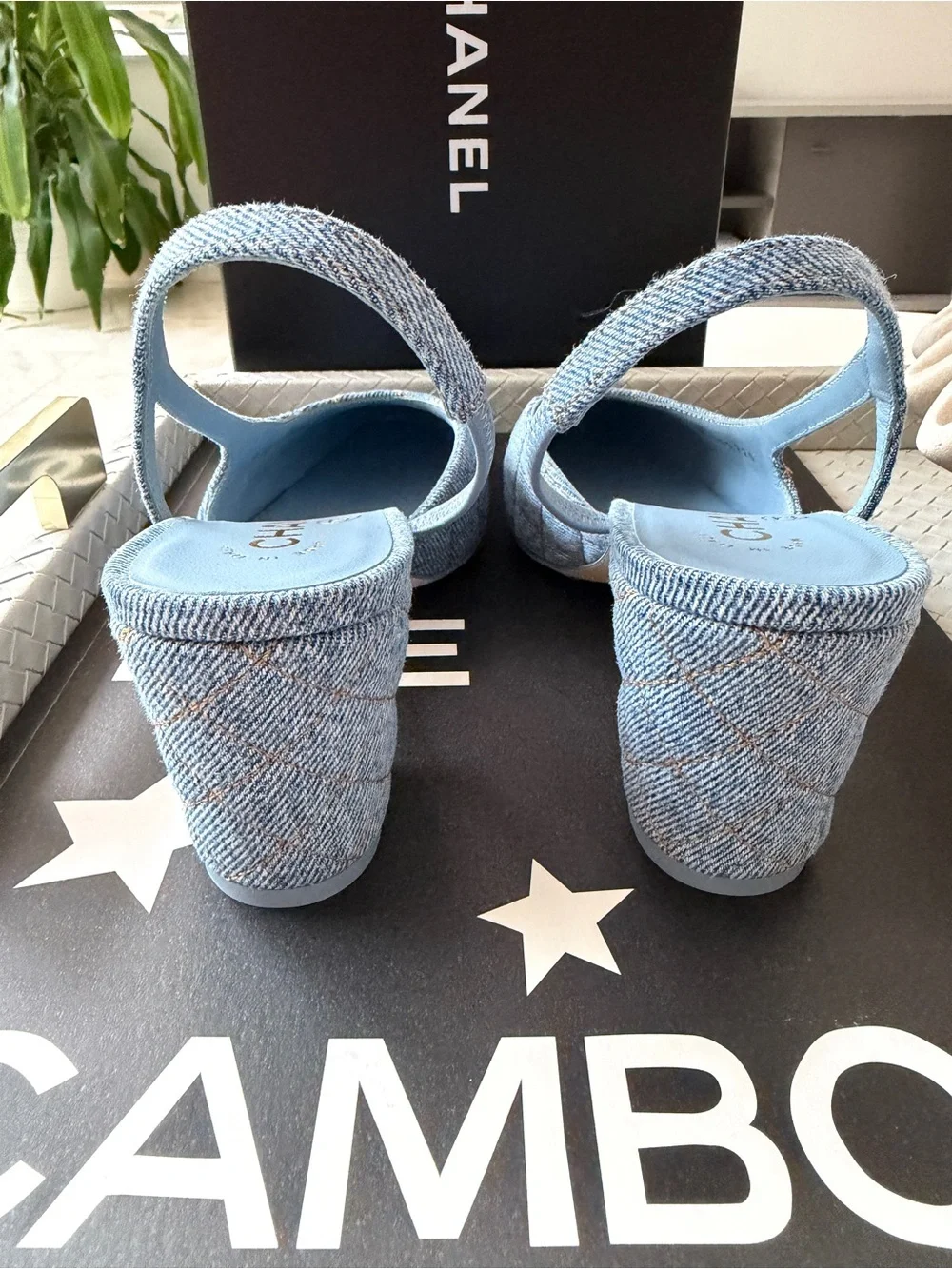 CHANEL light blue