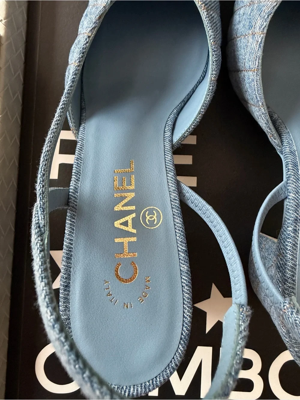 CHANEL light blue
