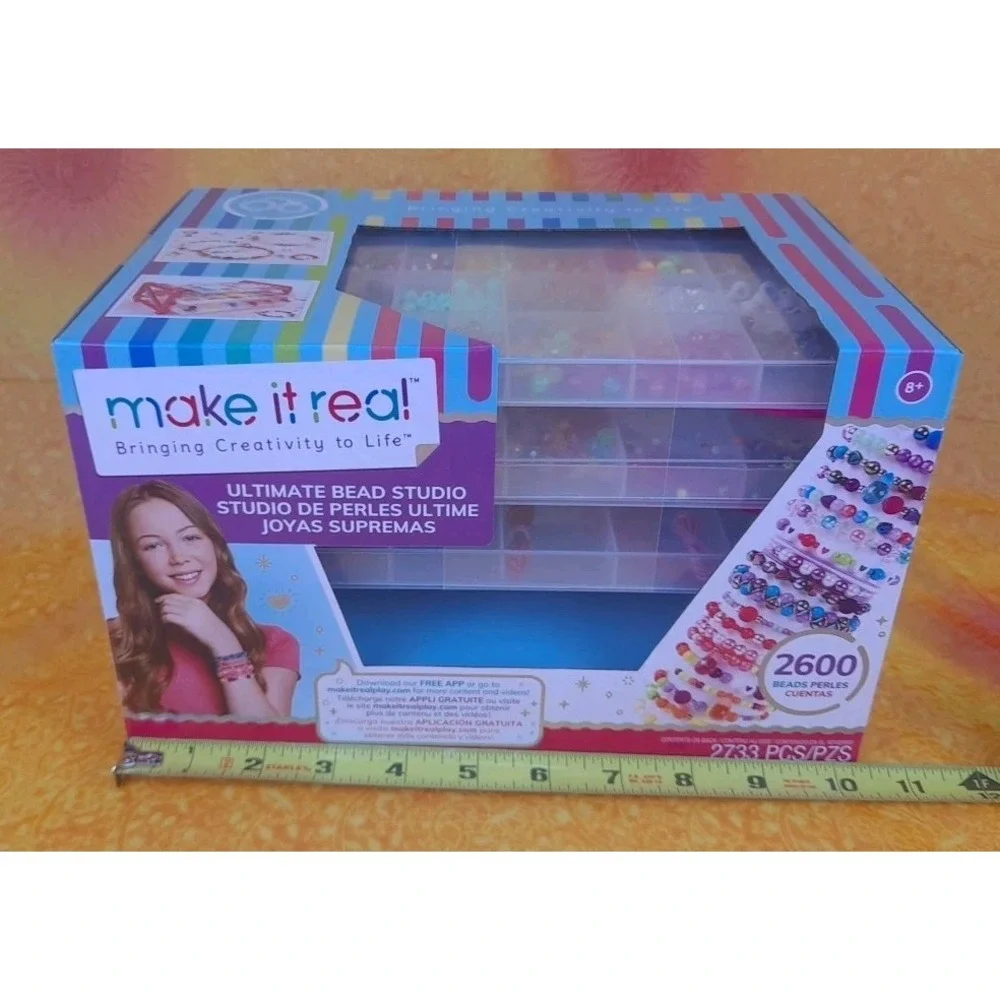 Make It Real Bringing Creativity To Life Jewelry Making Bracelets 2733 Pieces‎