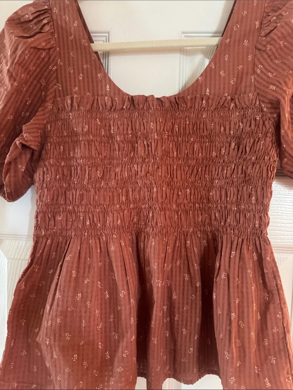 Madewell rust colored