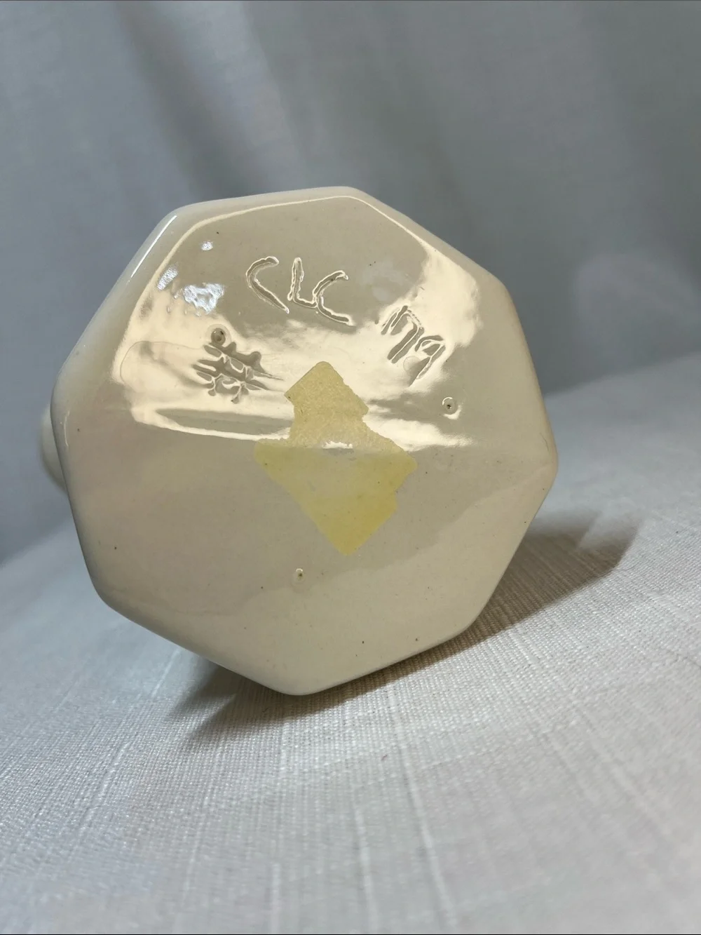 Handmade signed ceramic
