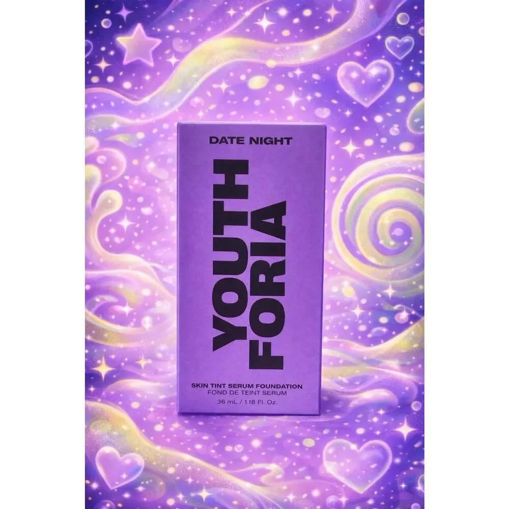 Youthforia Date Night Skin Tint Serum Foundation 110 Fair Neutral Dewy