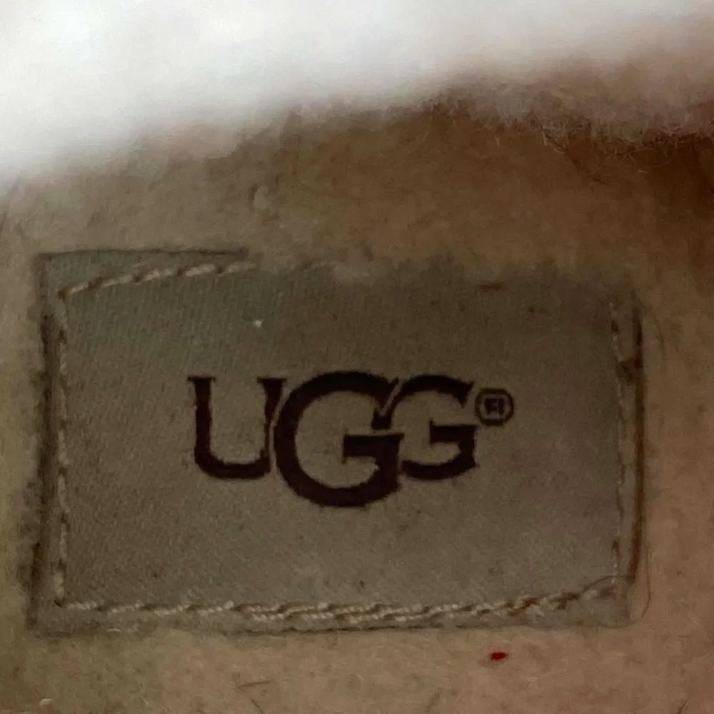 UGG Blayre II Boots Women's Tan Suede Cream Shearling Buckle Sz 9.5 Boho Western