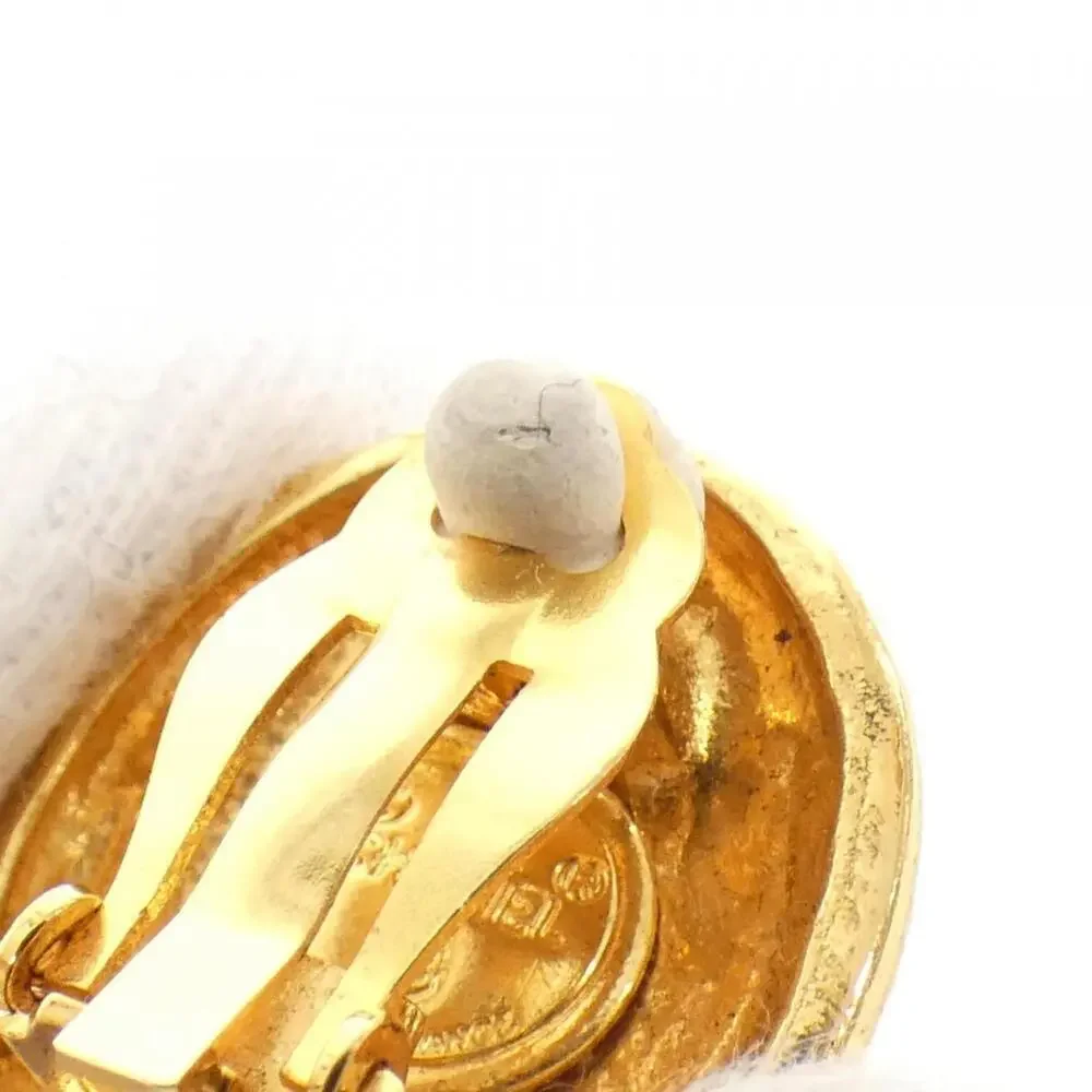 CHANEL gold earrings