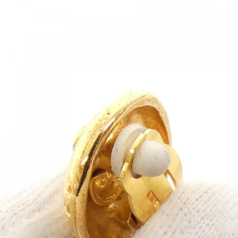 CHANEL gold earrings