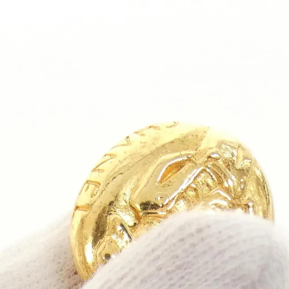 CHANEL gold earrings