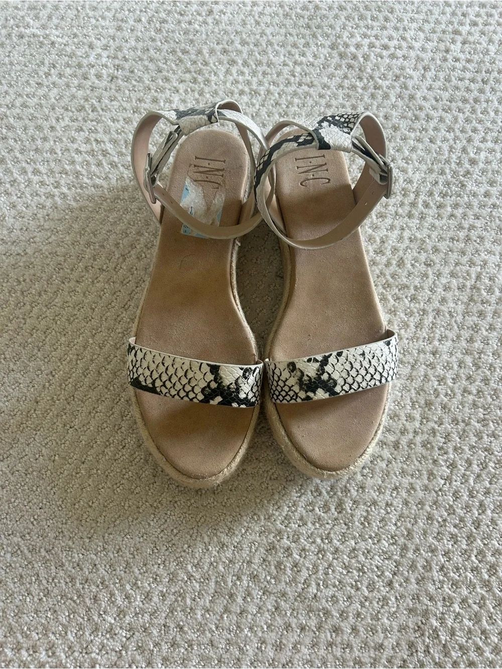 N/A footbed snake platform
