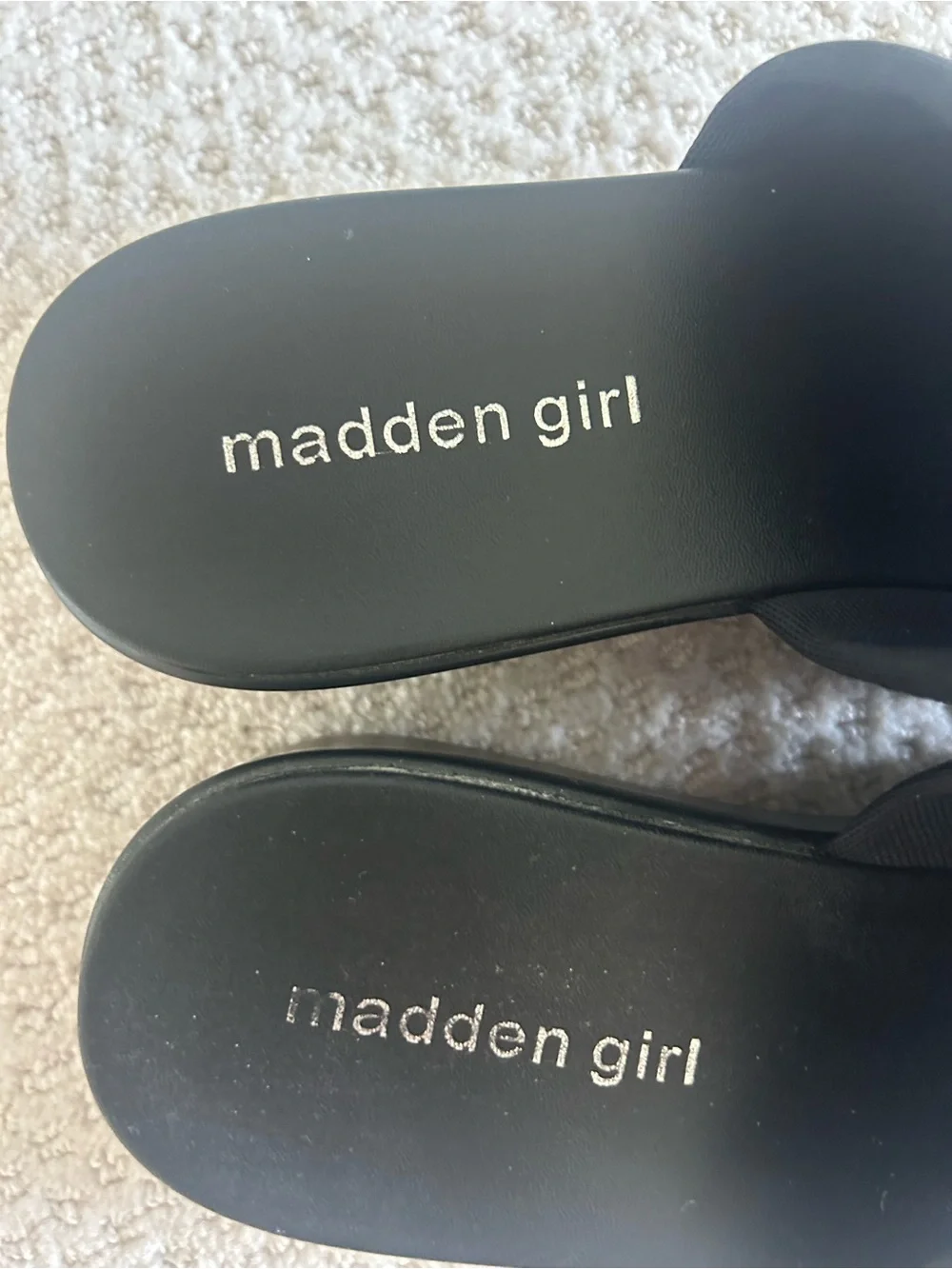 Madden Girl elevated chunky wide
