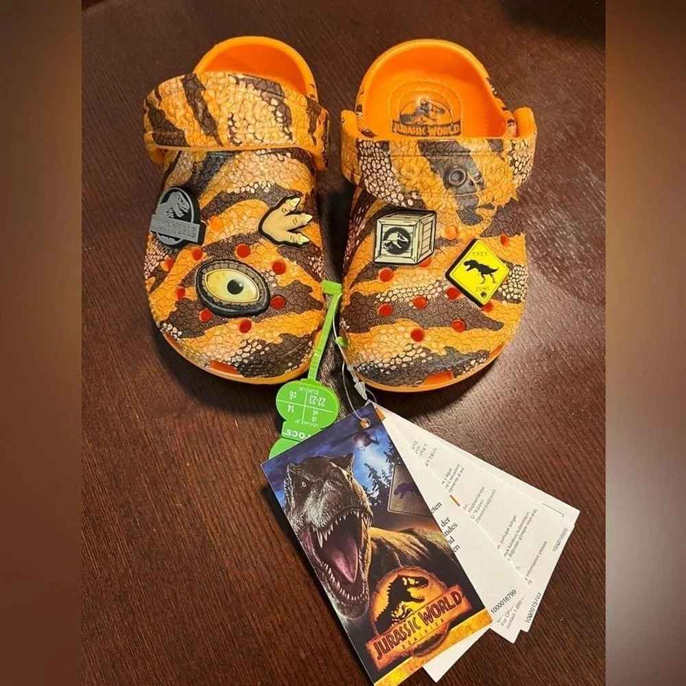CROCS nwt jurassic