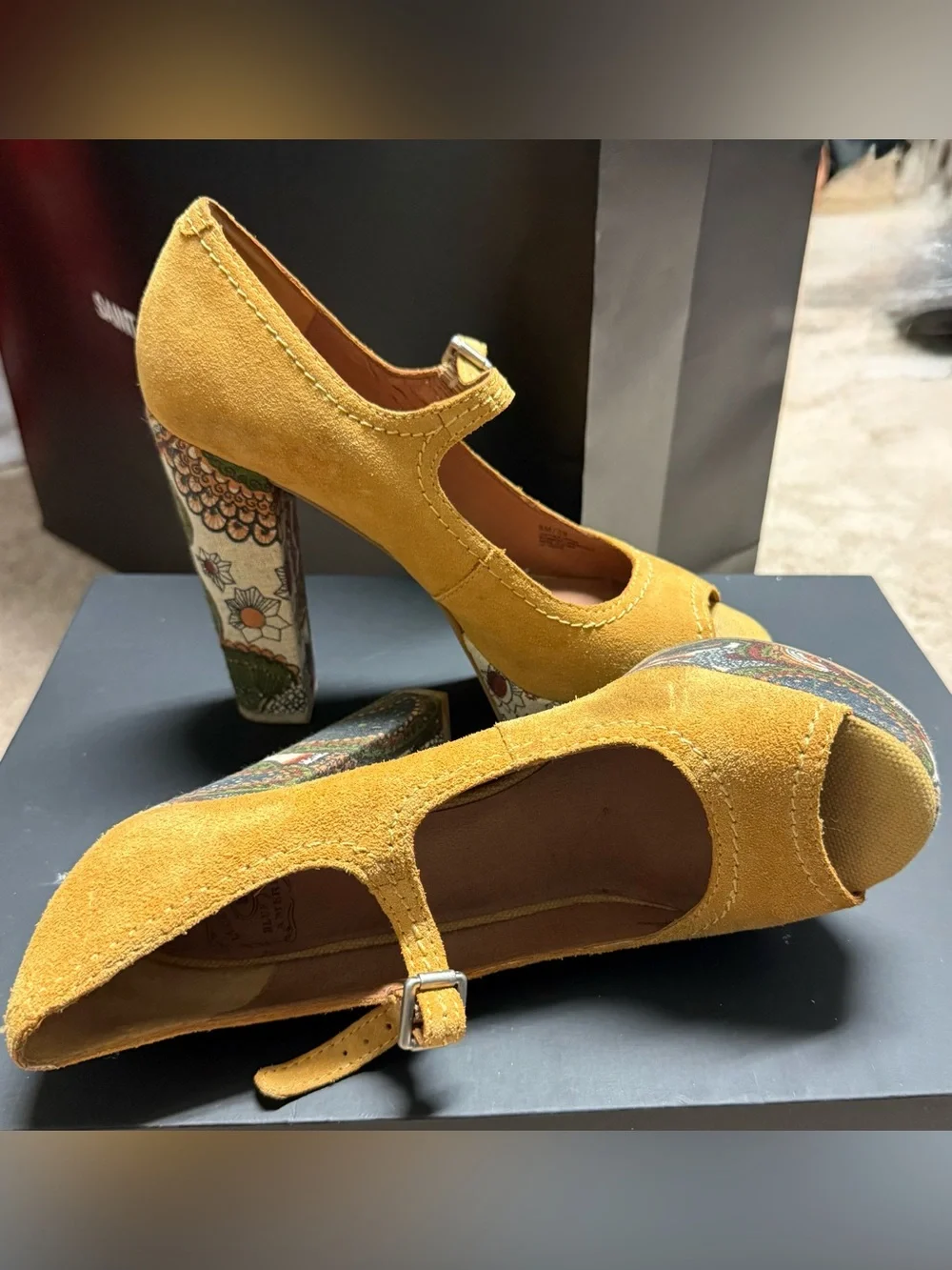 Lucky Brand vintage toe platform