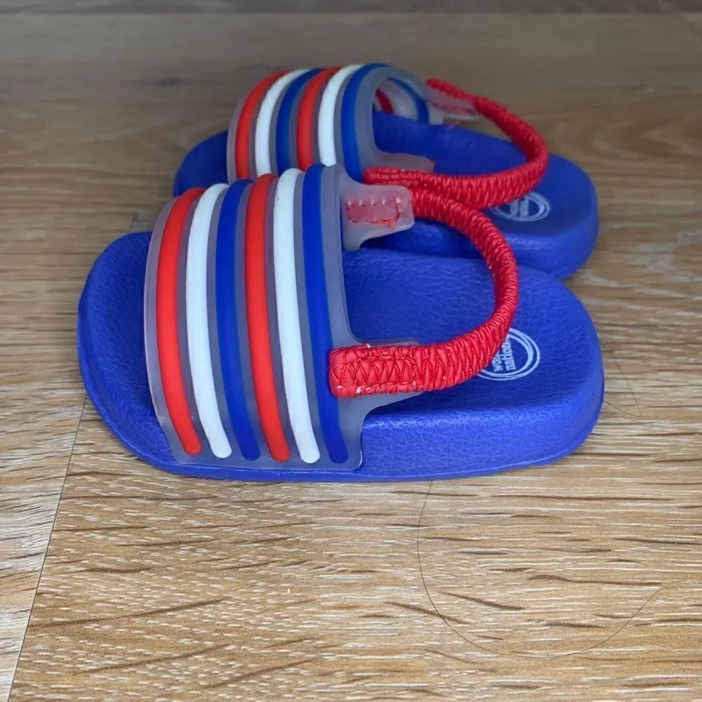 Wonder Nation Unisex Baby Size 2 NWOT Baby Slides Sandals