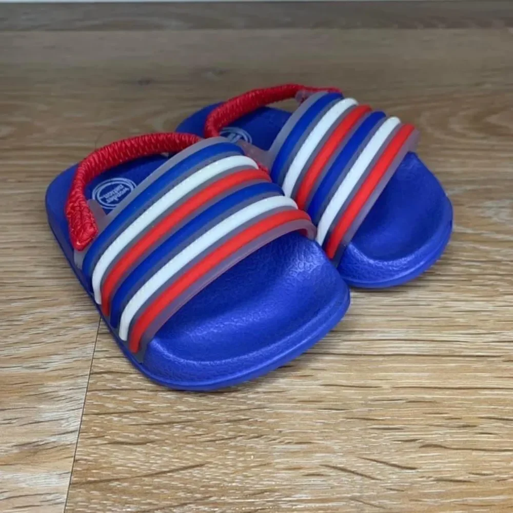 Wonder Nation Unisex Baby Size 2 NWOT Baby Slides Sandals