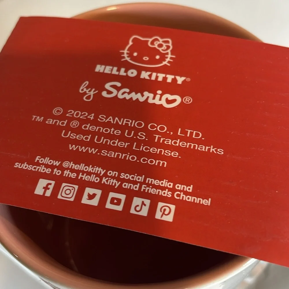 🎆 HELLO KITTY! Large coffee mugs set